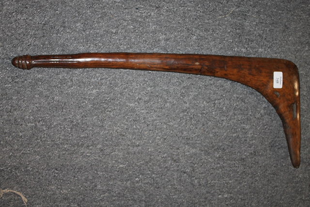 Appraisal: AN ANTIQUE TRIBAL CLUB possibly Polynesian cm