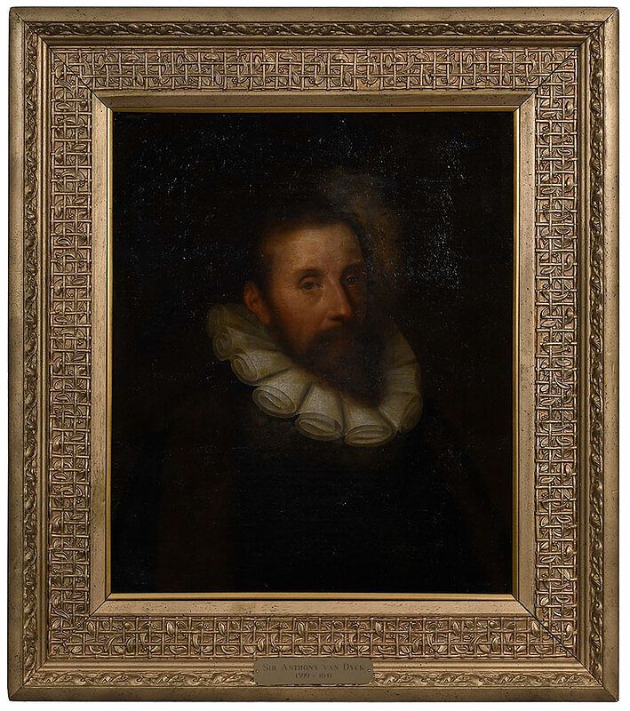 Appraisal: Follower of Anthony van Dyck Flemish - Gentleman in Ruff