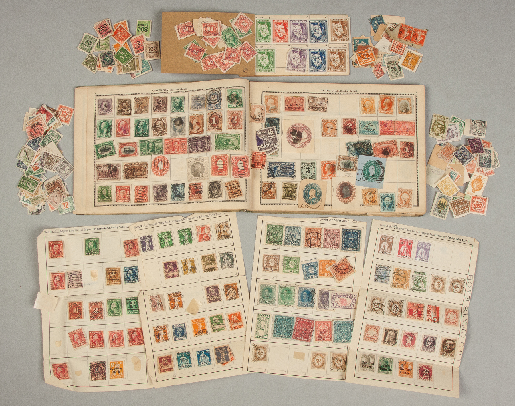 Appraisal: Large Postage Stamp Collection