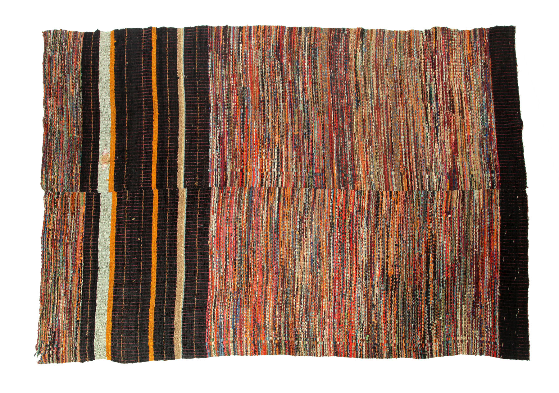 Appraisal: SILK RAG RUG Attributed to the Shakers late th-early th