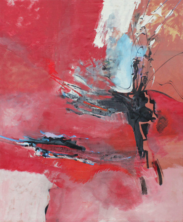 Appraisal: SHOEMAKER Peter American - ''Maelstrom'' Colorful Second Generation Abstract Expressionist