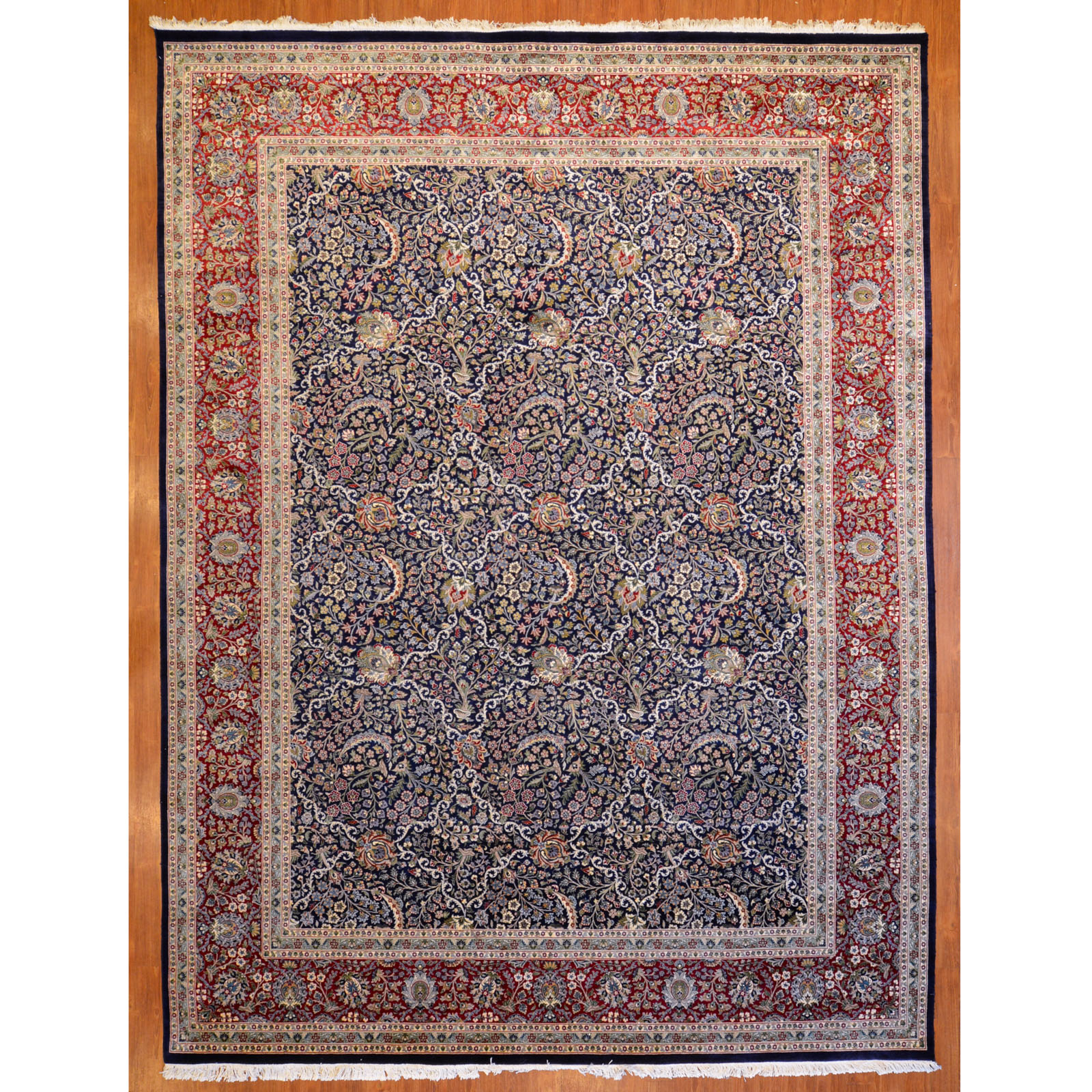 Appraisal: PAK PERSIAN CARPET PAKISTAN X Fourth quarter- th century hand-knotted