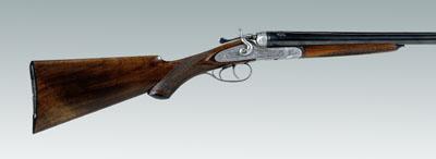 Appraisal: Italian double-barrel shotgun ga side-by-side - in barrels with extensive