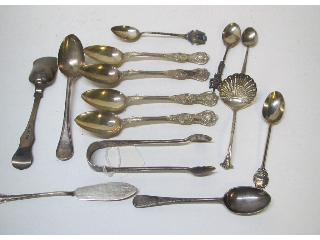 Appraisal: A lot comprising part set of four Victorian silver spoons