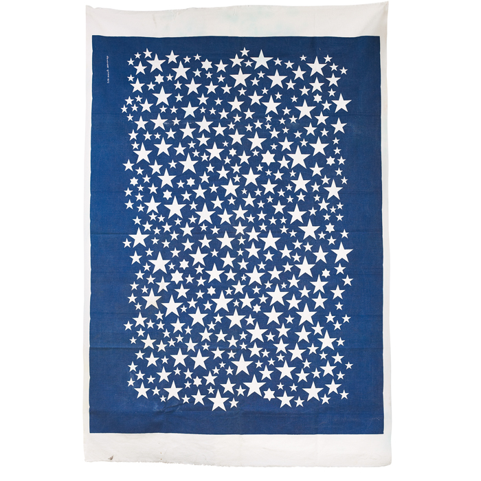 Appraisal: Alexander Girard ''Stars'' Environmental Enrichment panel for Herman Miller screen-print