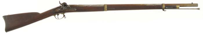 Appraisal: CONFEDERATE FAYETTEVILLE RIFLE Cal Smoothbore NSN Lockplate marked FAYETTEVILLE and