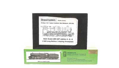 Appraisal: OO Gauge a pair of unbuilt Loco Kits comprising Brassmasters