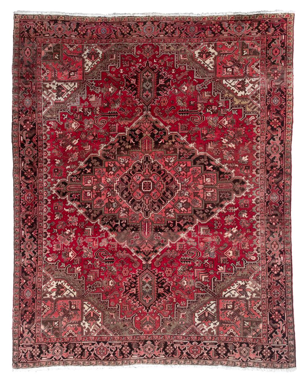 Appraisal: HERIZ RUG X THIRD QUARTER OF THE TH CENTURYHERIZ RUG