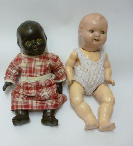 Appraisal: A Reliable Canada all composition black baby doll with brown