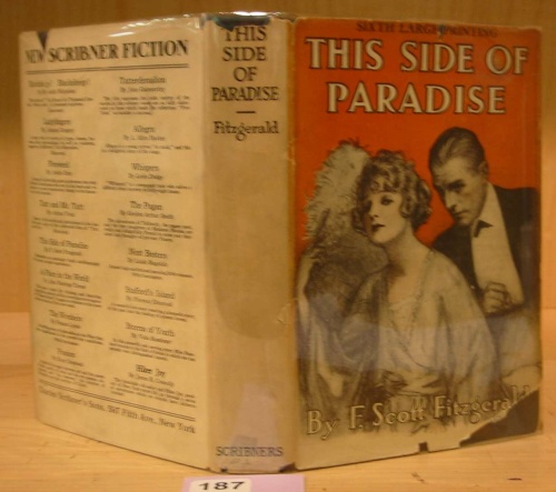 Appraisal: FITZGERALD F Scott This Side of Paradise Sixth Large Printing