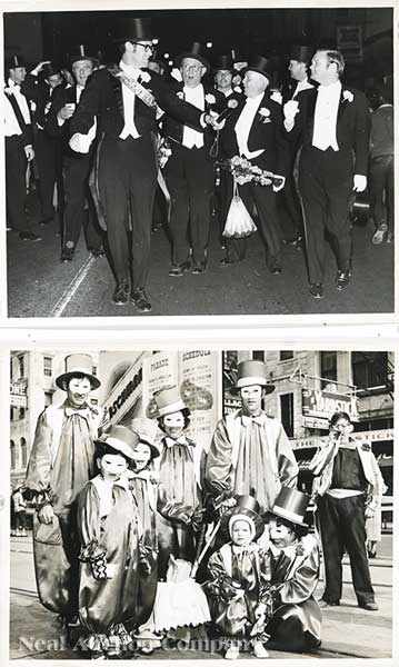 Appraisal: A Collection of New Orleans Parade Photographs mid- th c