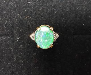 Appraisal: k Gold Opal Ring k Gold Opal Ring Marked k