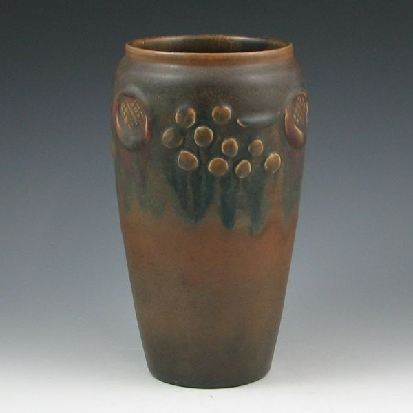 Appraisal: Rookwood Arts Crafts vase with carved decoration by C S