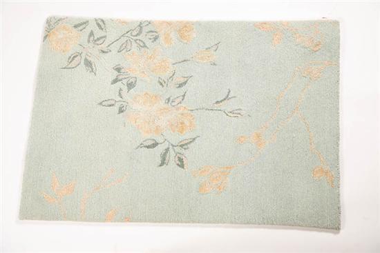 Appraisal: ASHLEY Nepal th century Pale green ground ' x '