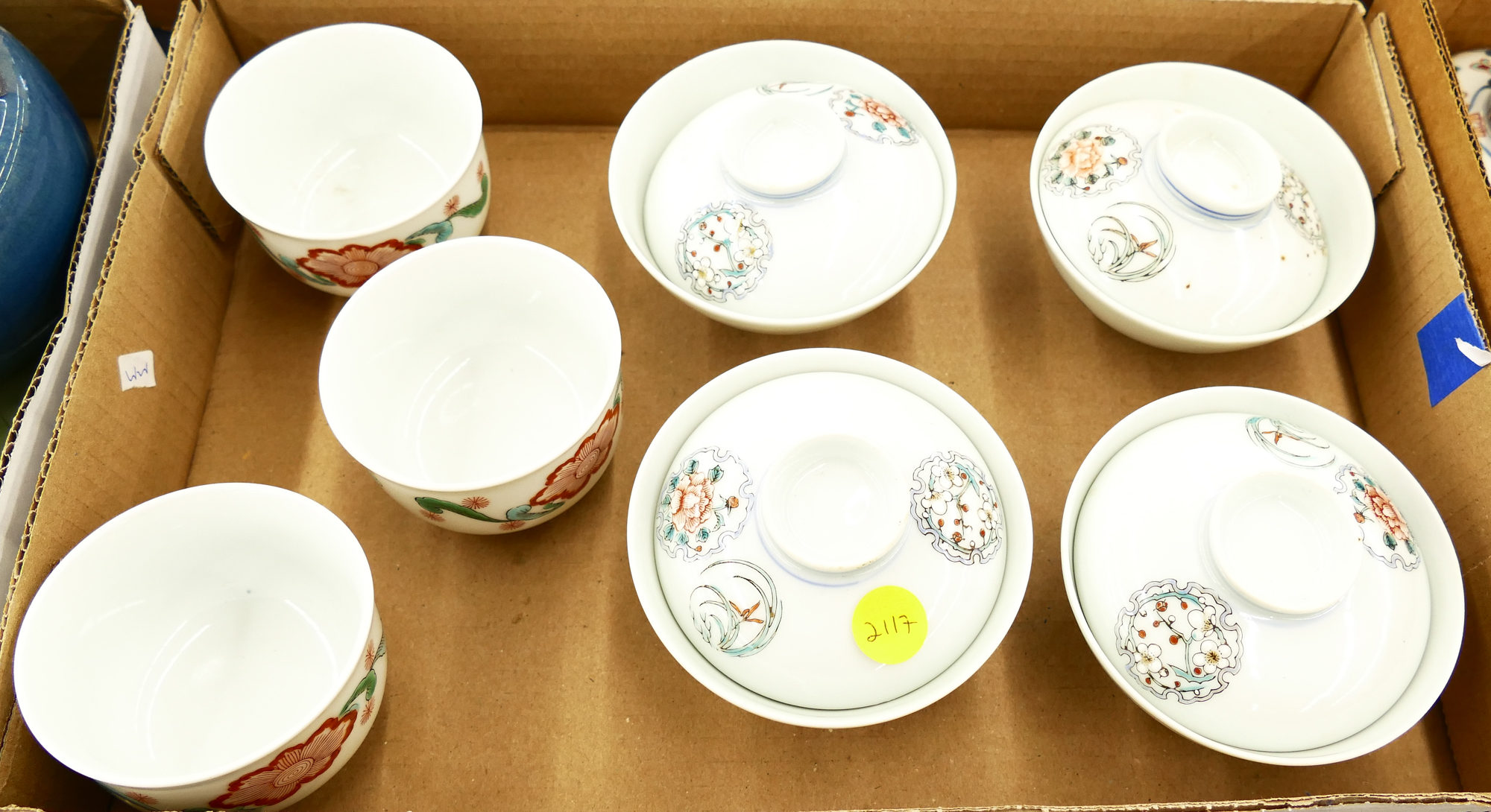 Appraisal: Box pc Japanese Kakiemon Teacups