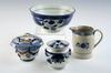 Appraisal: PEARLWARE LOT - Four piece lot of early th C