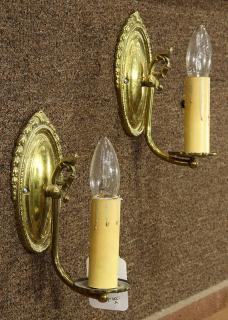 Appraisal: lot of Neoclassical style wall sconces lot of Neoclassical style