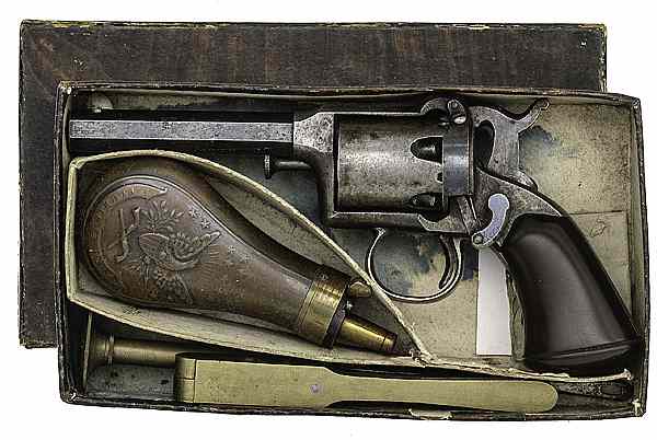 Appraisal: Boxed Remington Beals lst Model Late nd Issue Revolver cal