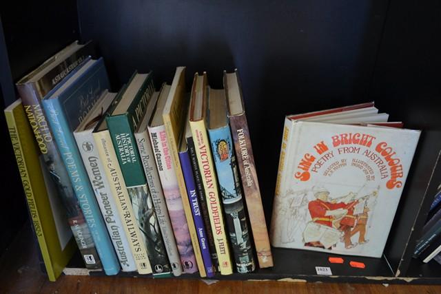 Appraisal: ONE SHELF OF AUSTRALIAN RELATED REFERENCE INCL AUSTRALIAN RAILWAYS