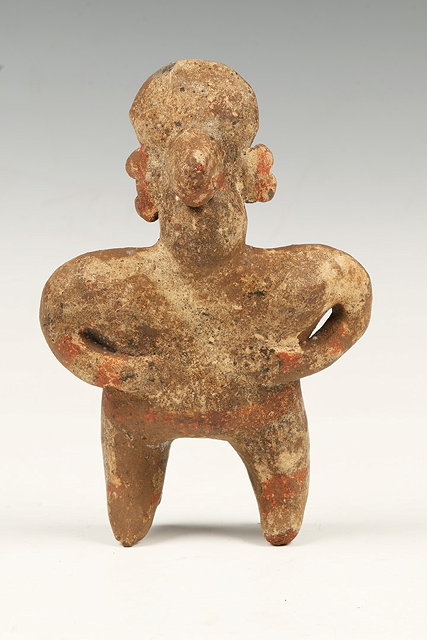 Appraisal: A WEST MEXICO TOMB FIGURE of a standing figure from