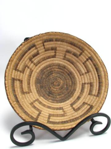 Appraisal: Native American Pima basket in geometric design '' diameter