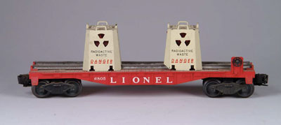 Appraisal: LIONEL RADIOACTIVE WASTE CAR CONDITION Good to very good -