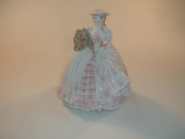 Appraisal: A Coalport figure Rose high with certificate