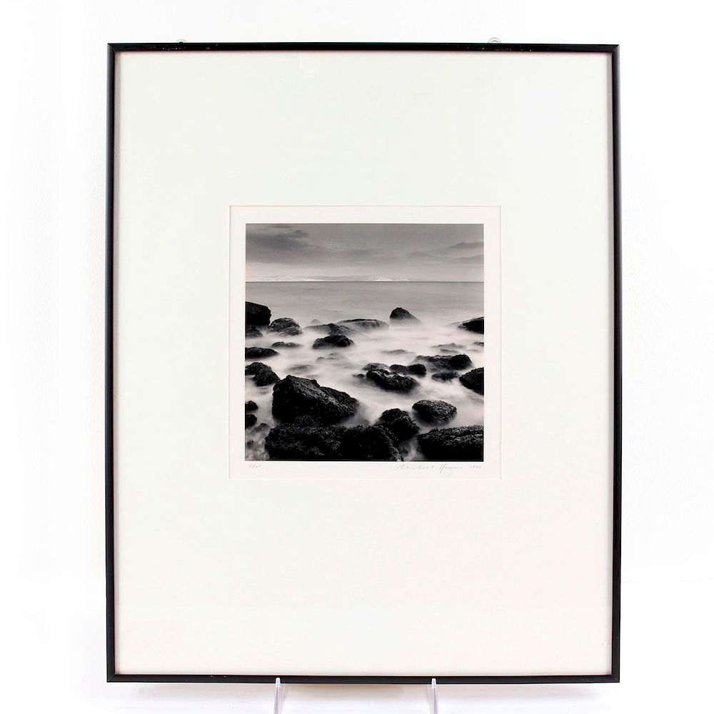 Appraisal: MICHAEL KENNA WHITE NOTHE WEYMOUTH ENGLAND Black White Studio Stamped