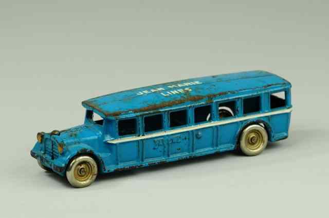 Appraisal: FAGEOL BUS WITH PRIVATE LABEL Arcade cast iron done in