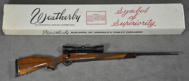 Appraisal: Weatherby Mark V Magnum RifleSer H With Azeiss - x