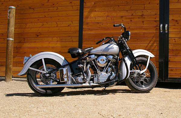 Appraisal: Harley-Davidson PanheadEngine no Lean mean and very clean sums up