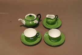 Appraisal: A Bachelor Czech tea service