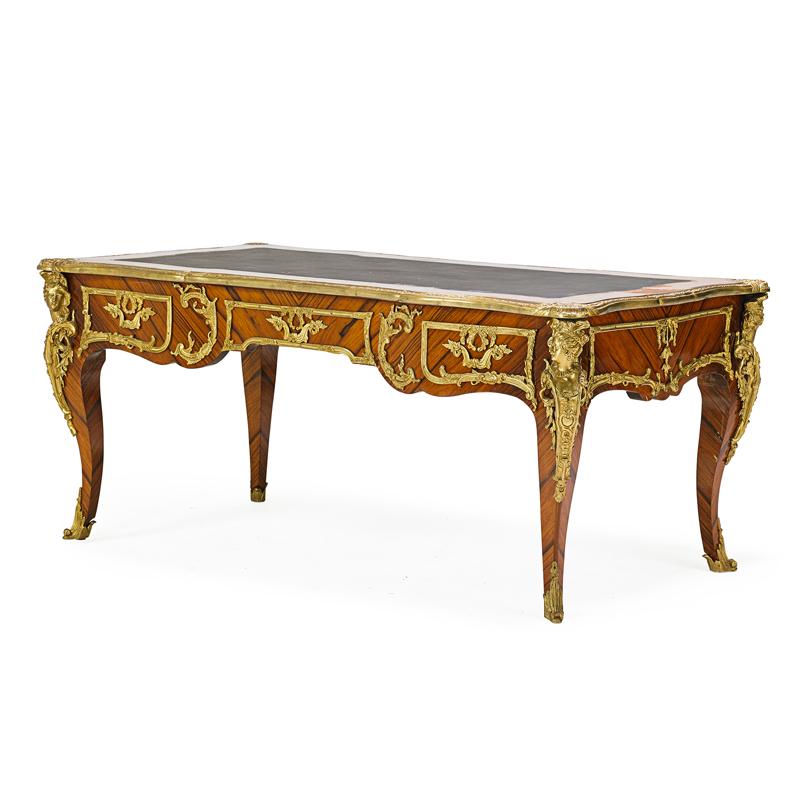 Appraisal: LOUIS XV STYLE BUREAU PLAT Condition Report