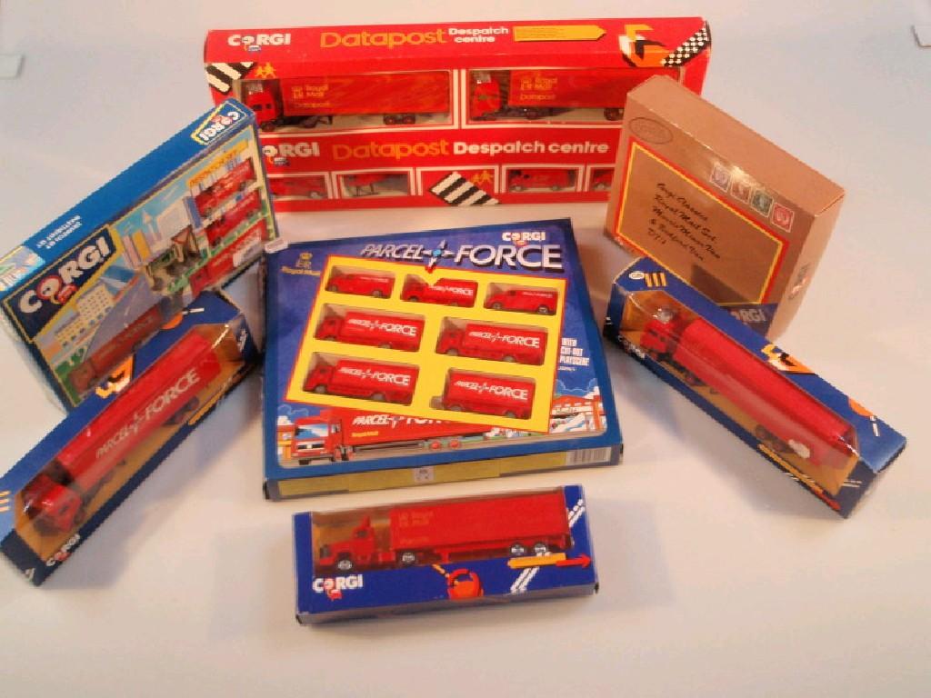 Appraisal: Various Corgi Parcelforce sets being Despatch Set limited edition set