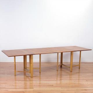 Appraisal: Bruno Mathsson Maria ash folding table Bruno Mathsson Maria ash