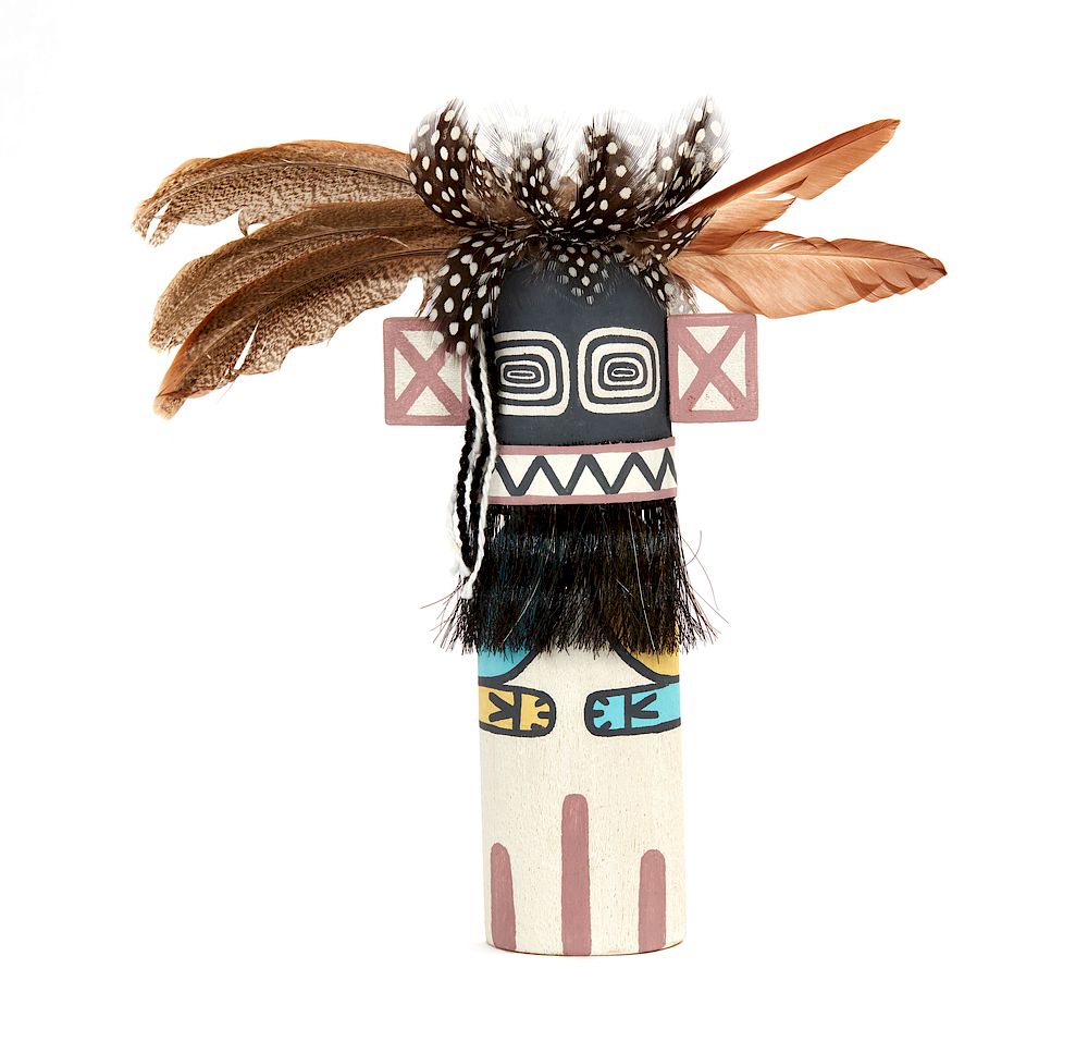 Appraisal: Hopi Witch Kachina Hillili Vincent Seckletstewa Hopi Witch Kachina Hillili