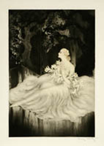 Appraisal: Louis Icart - Louis Icart - French Lilies Les Lis