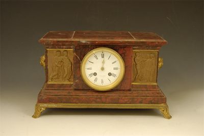 Appraisal: A late th century French griotte uni marble and gilt