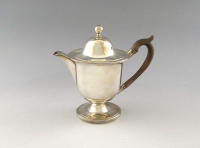 Appraisal: A George III old Sheffield plated argyle urn form the