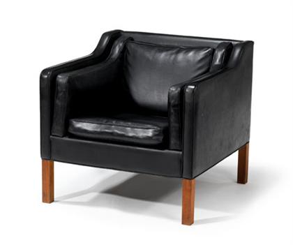 Appraisal: BORGE MOGENSEN danish - Arm chair Made by Fredericia Furniture