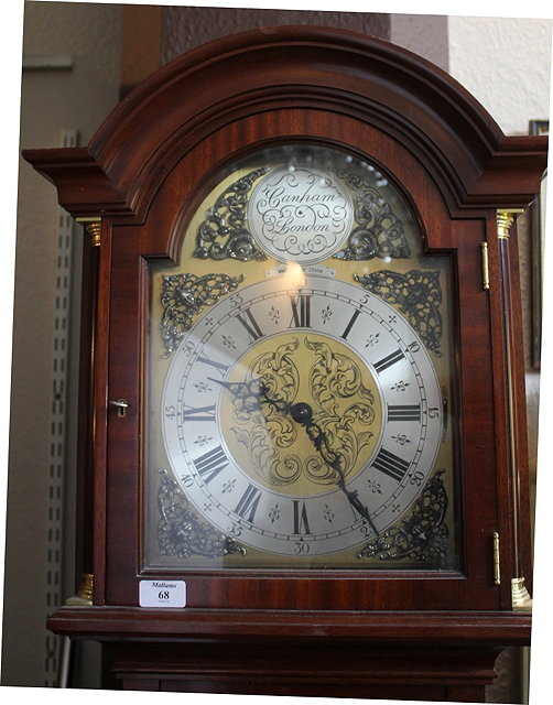 Appraisal: A CONTEMPORARY LONGCASE CLOCK by Canham of London with Westminster