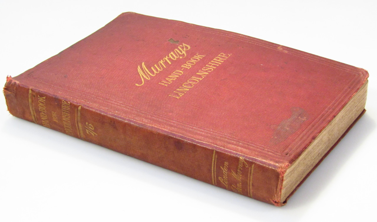 Appraisal: Murrary John Handbook for Lincolnshire with map and plans impressed