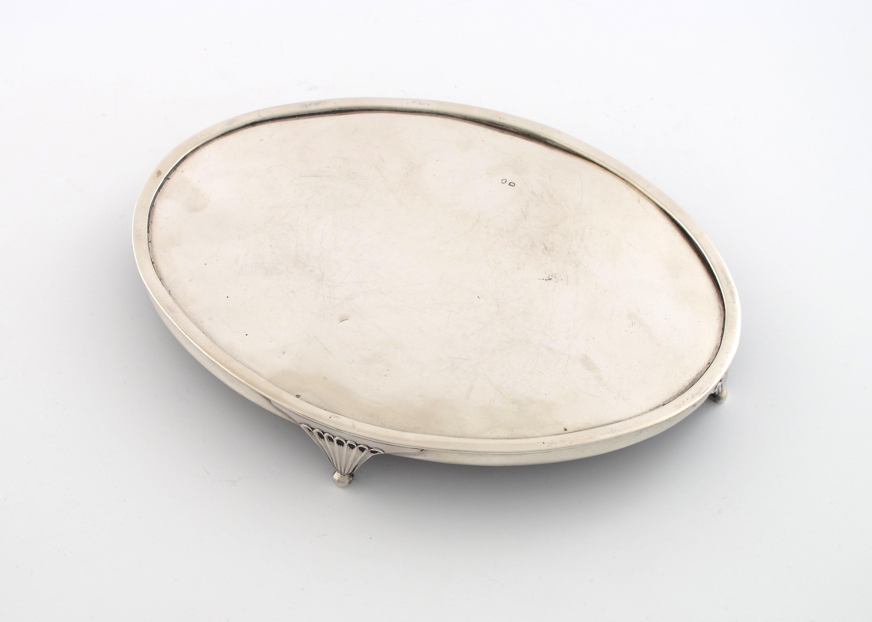 Appraisal: A George III silver stand