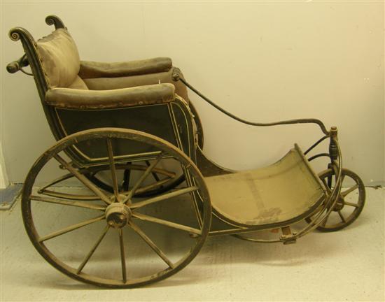 Appraisal: Late th century Invalid carriage PROVENANCE Brookwood Hospital h w