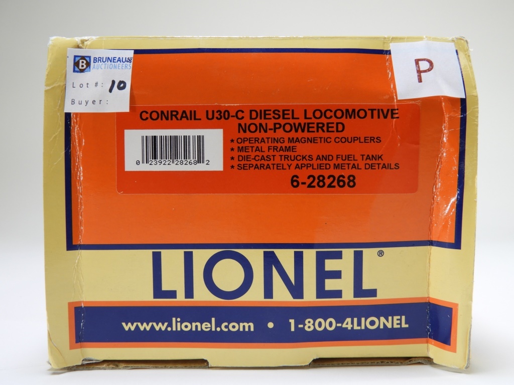 Appraisal: LIONEL CONRAIL U -C DIESEL LOCOMOTIVE NON-POWERED Item no -