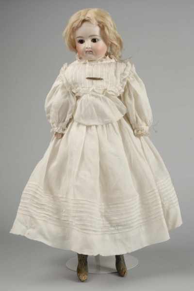 Appraisal: Pretty German Bisque Kestner Child Doll Description Unmarked bisque shoulder