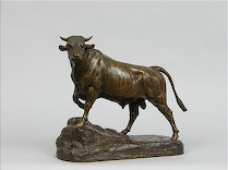 Appraisal: Isidore Jules Bonheur French - Bronze sculpture of a standing