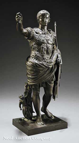 Appraisal: An Italian Grand Tour Bronze of the Augustus of Prima