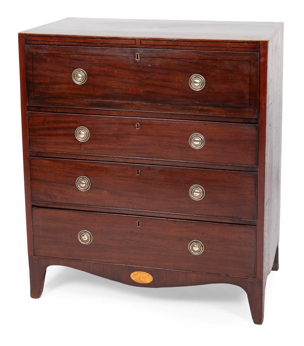 Appraisal: ENGLISH BUTLER'S CHEST TH CENTURY HEIGHT WIDTH DEPTH ENGLISH BUTLER'S