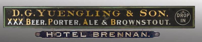 Appraisal: Yuengling Son -Sided Beer Sign Description s to s Tremendously